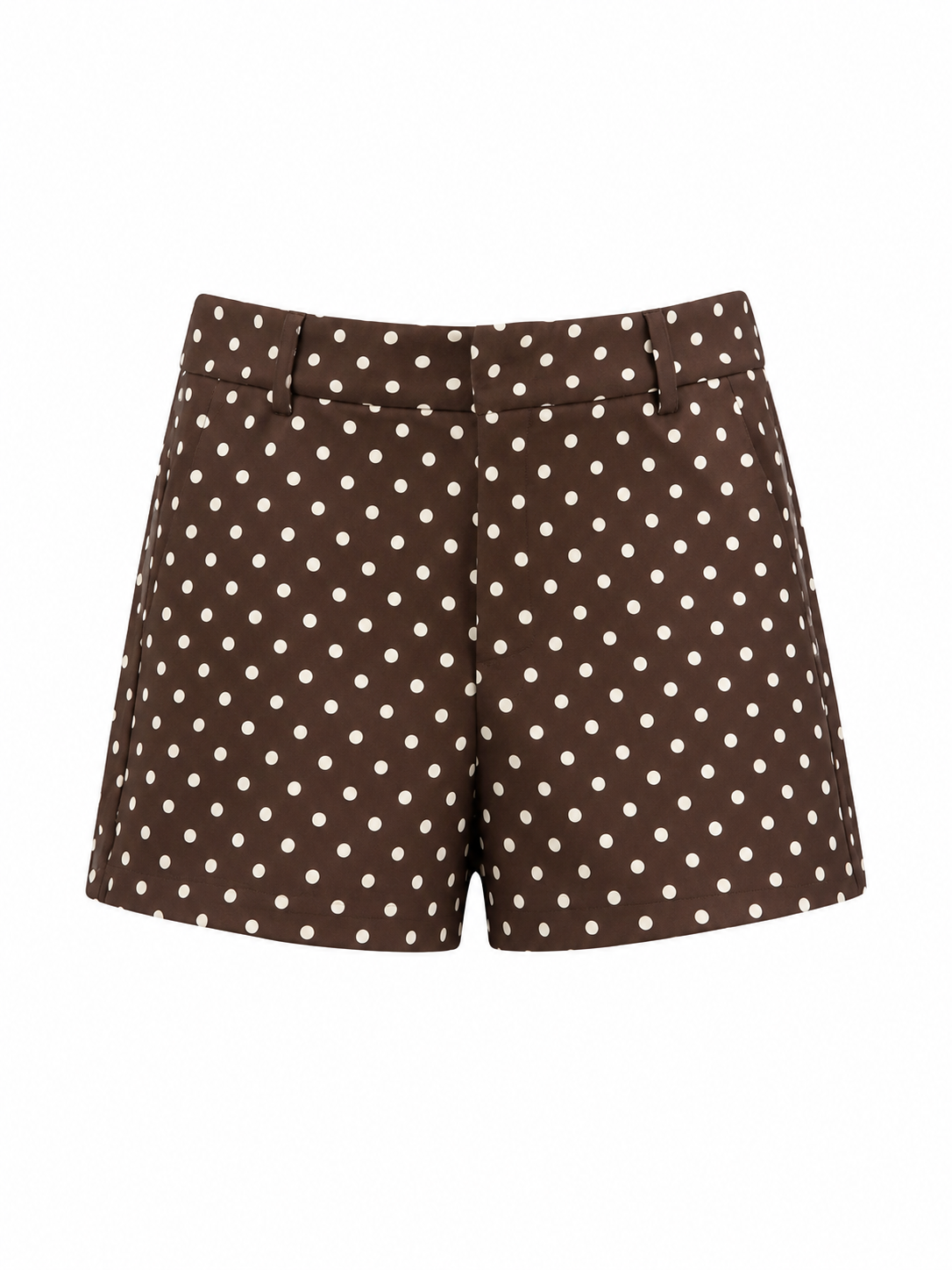 POLKA DOT TAILORED SHORTS