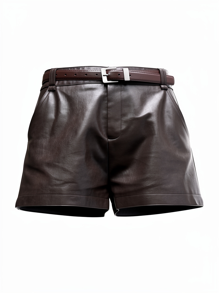 LEATHER SHORT