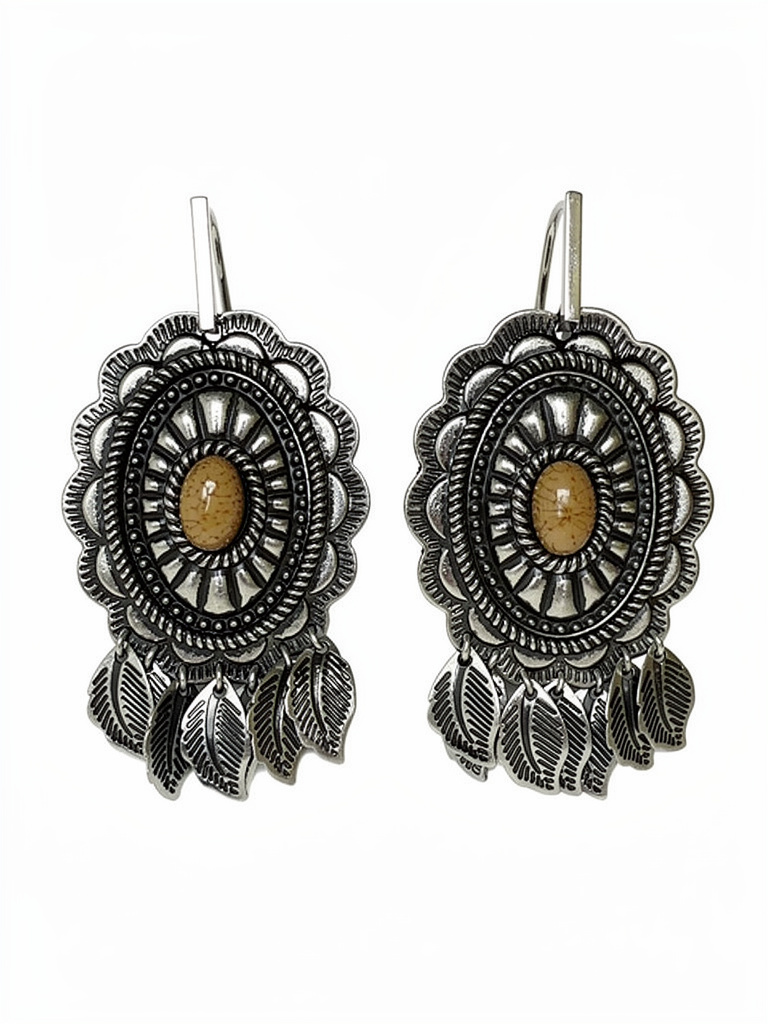 SILVER HELGA EARRINGS