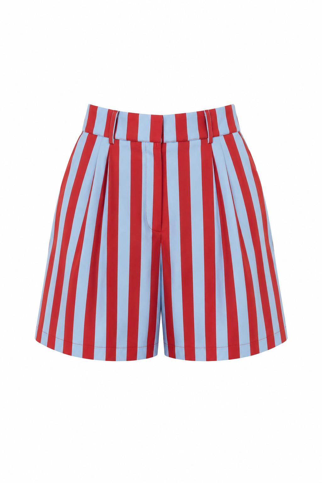 CANDY STRIPE TAILORED SHORTS
