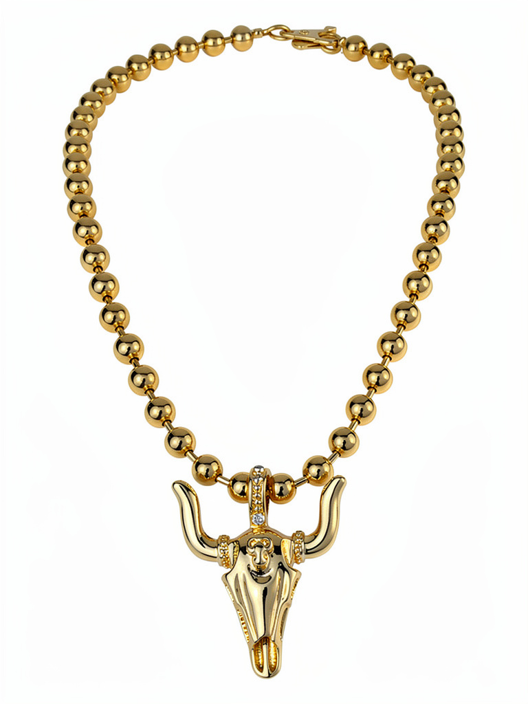 GOLDEN BULL NECKLACE