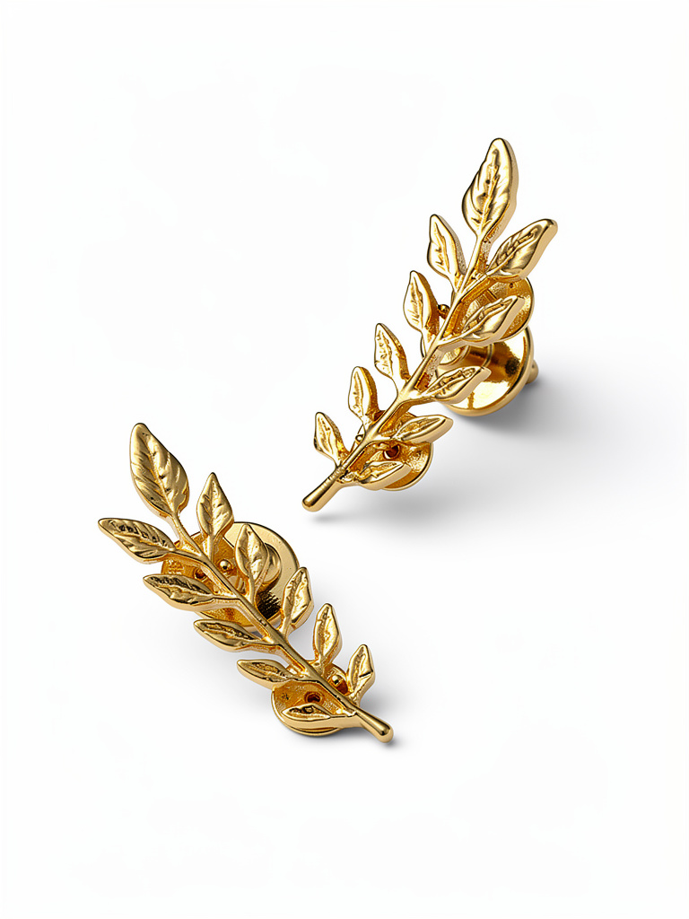GOLDEN LEAF PINS