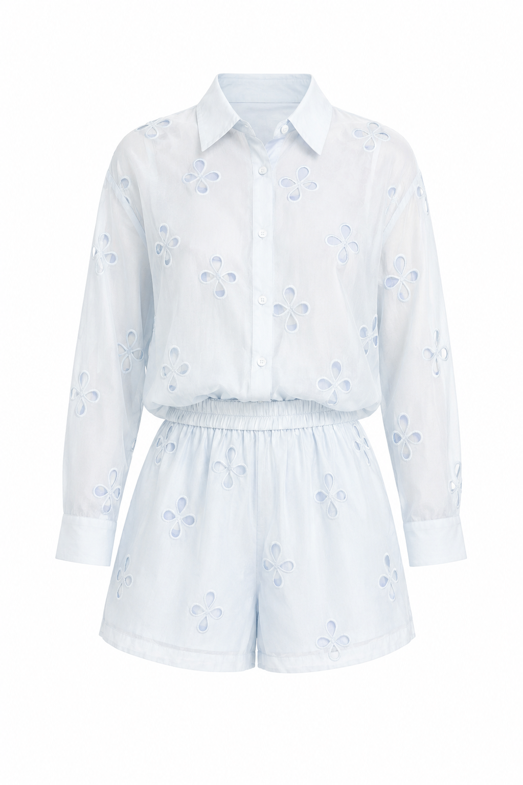 BLOOM EYELET TWO PIECES SET