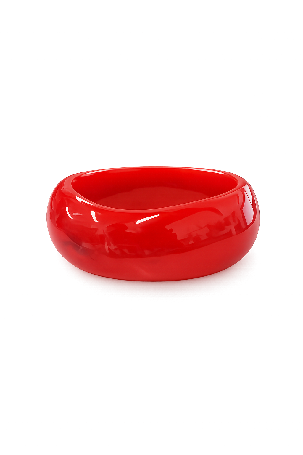 LUCENT RED RESIN BRACELET