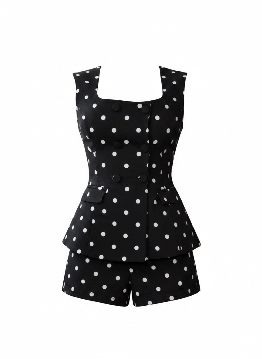POLKA CHIC TWO PIECES SET