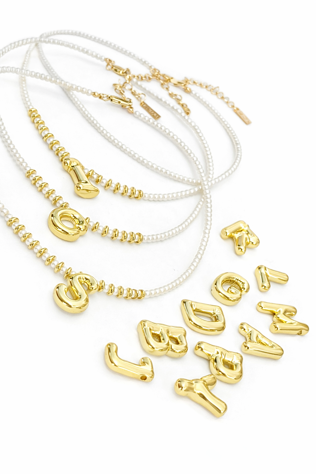 PEARL INITIAL NECKLACE