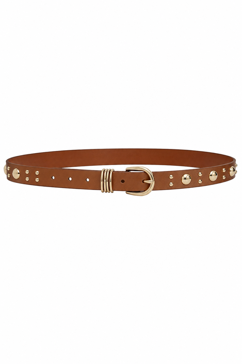 NOIR STUDDED BELT
