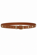 NOIR STUDDED BELT