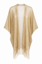 SHIMMER FRINGE KIMONO