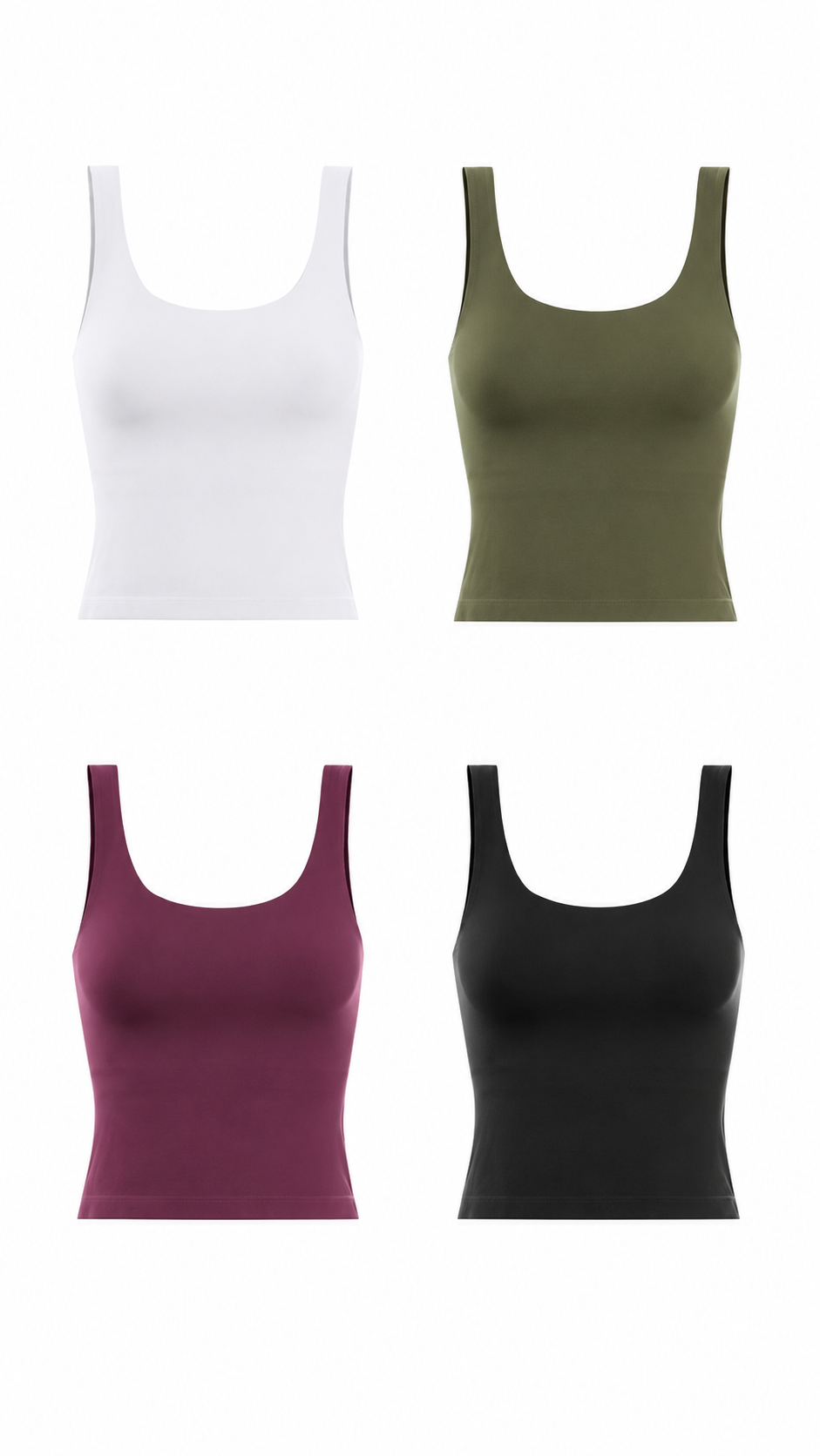 SEAMLESS BASIC TANK TOP