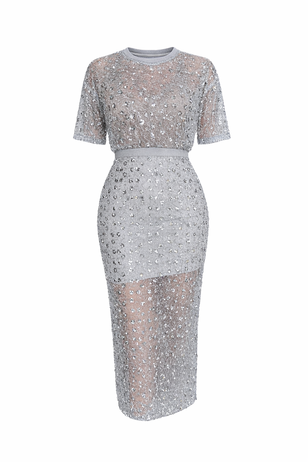 SILVER GLOW TWO PIECES SET