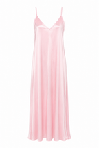 NOIR SATIN MAXI DRESS