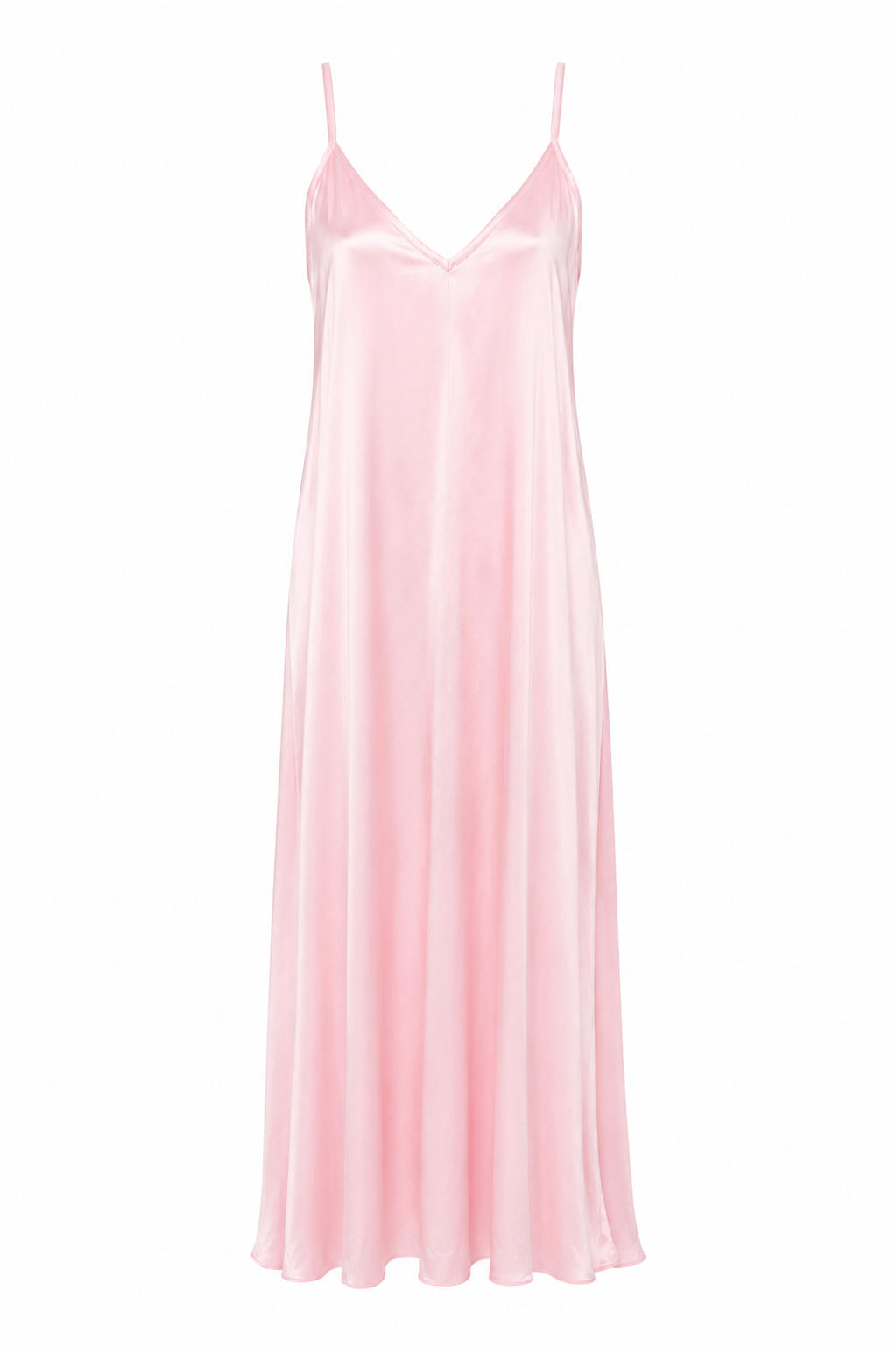 NOIR SATIN MAXI DRESS