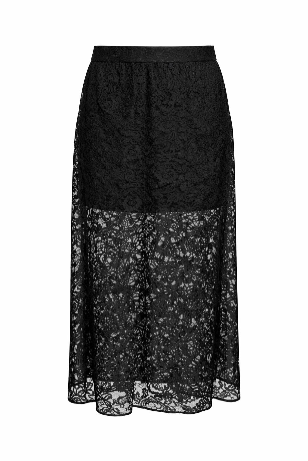 LACE MIDI SKIRT