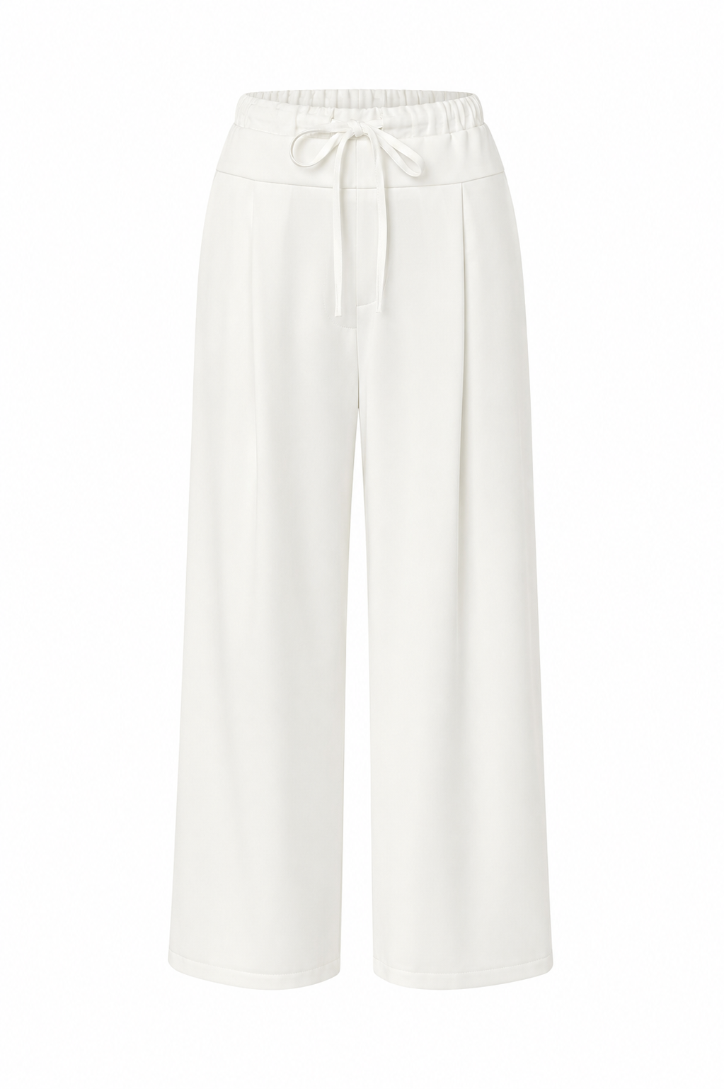 WHITE WIDE LEG PANTS