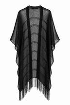LUXE SHIMMER MESH KIMONO
