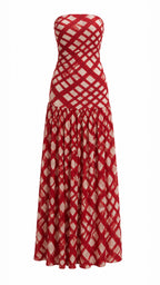 MONACO STRAPLESS MAXI DRESS