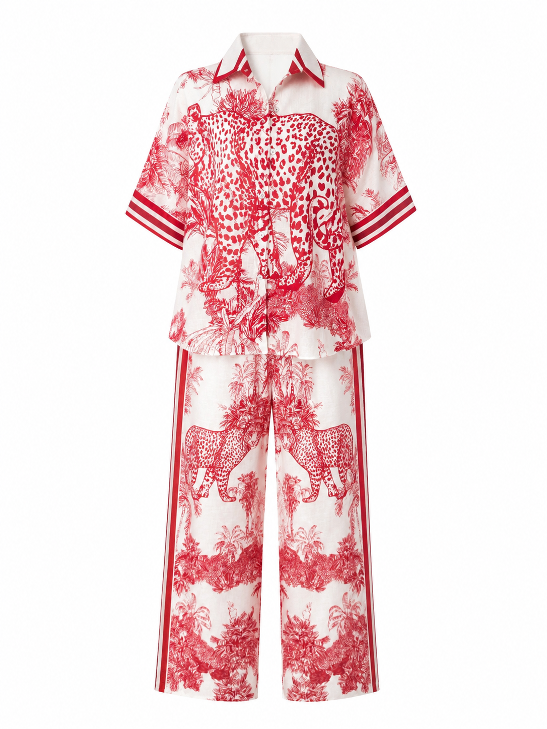 SAFARI LINEN TWO PIECES SET