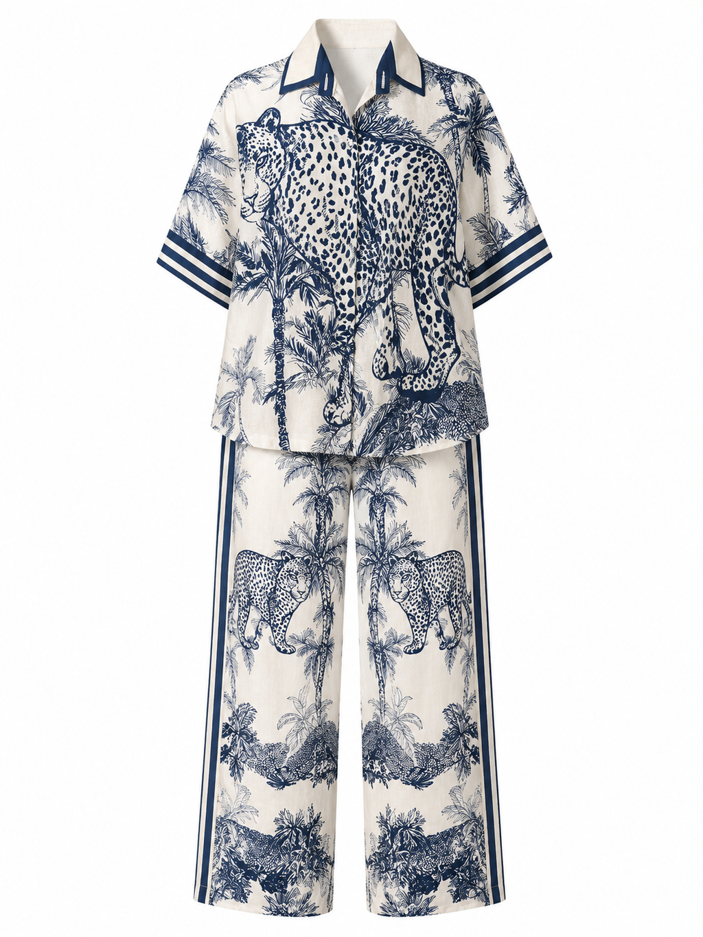 SAFARI LINEN TWO PIECES SET