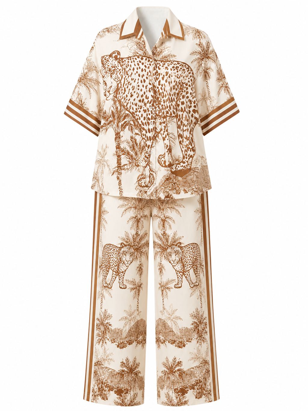 SAFARI LINEN TWO PIECES SET