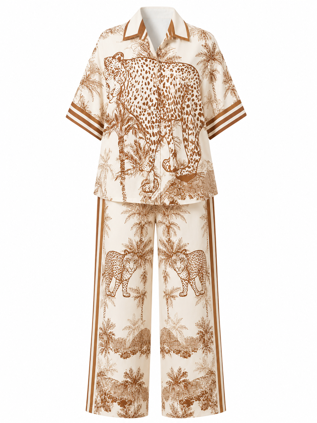 SAFARI LINEN TWO PIECES SET
