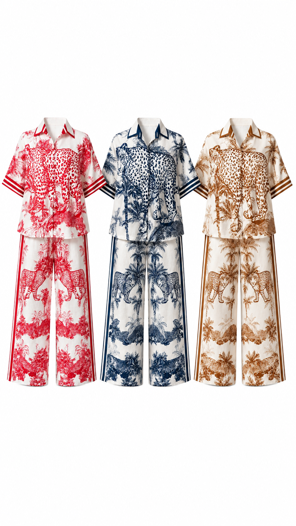 SAFARI LINEN TWO PIECES SET