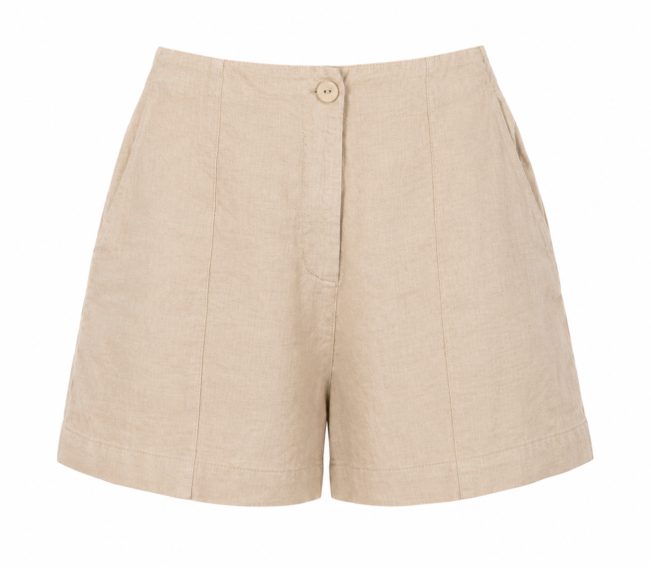 SANDSTONE LINEN SHORTS
