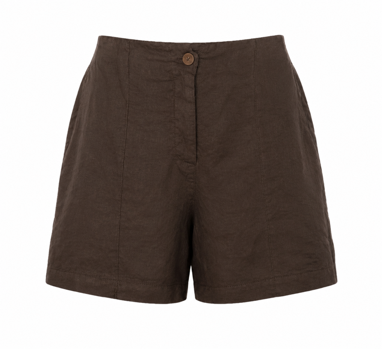 SANDSTONE LINEN SHORTS
