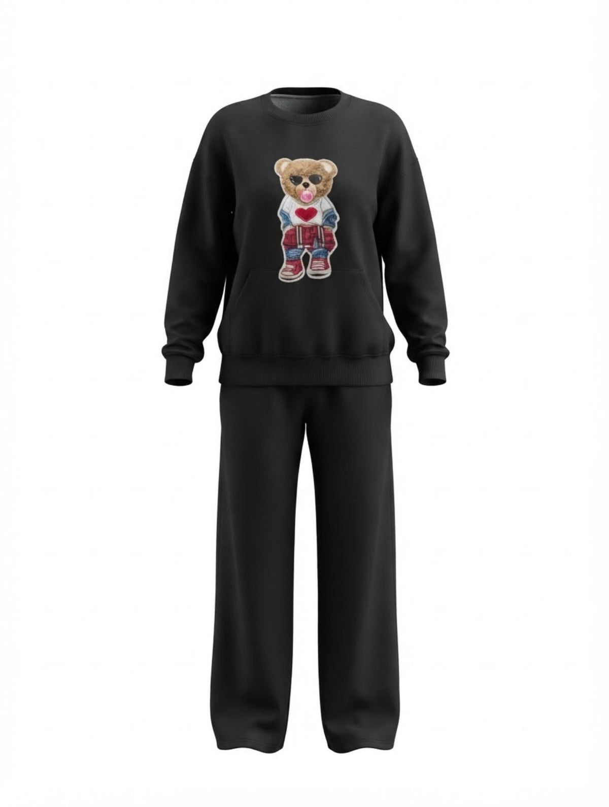HEART TEDDY COZY SET