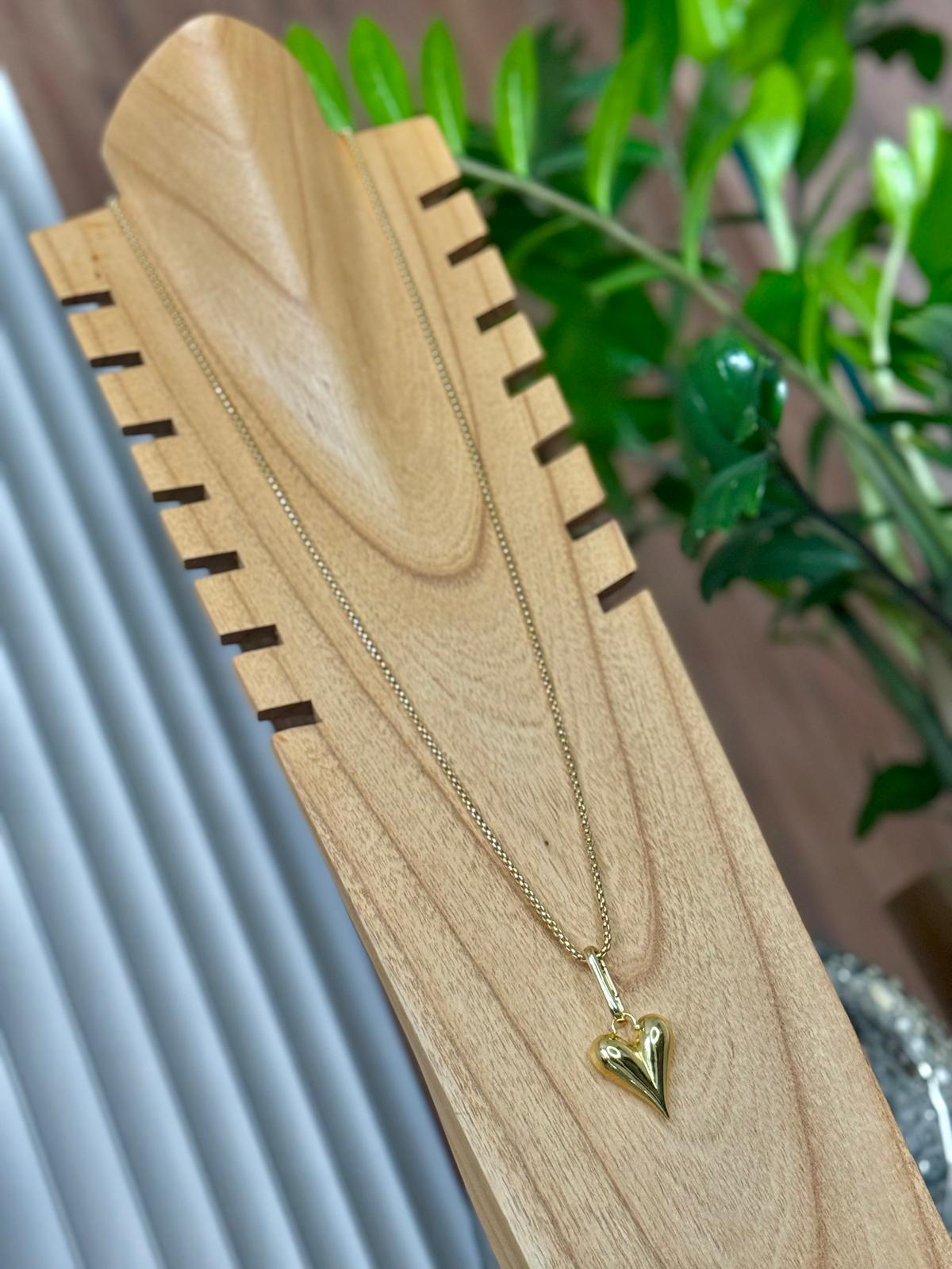 HEART CLIP NECKLACE