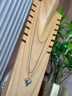 HEART CLIP NECKLACE