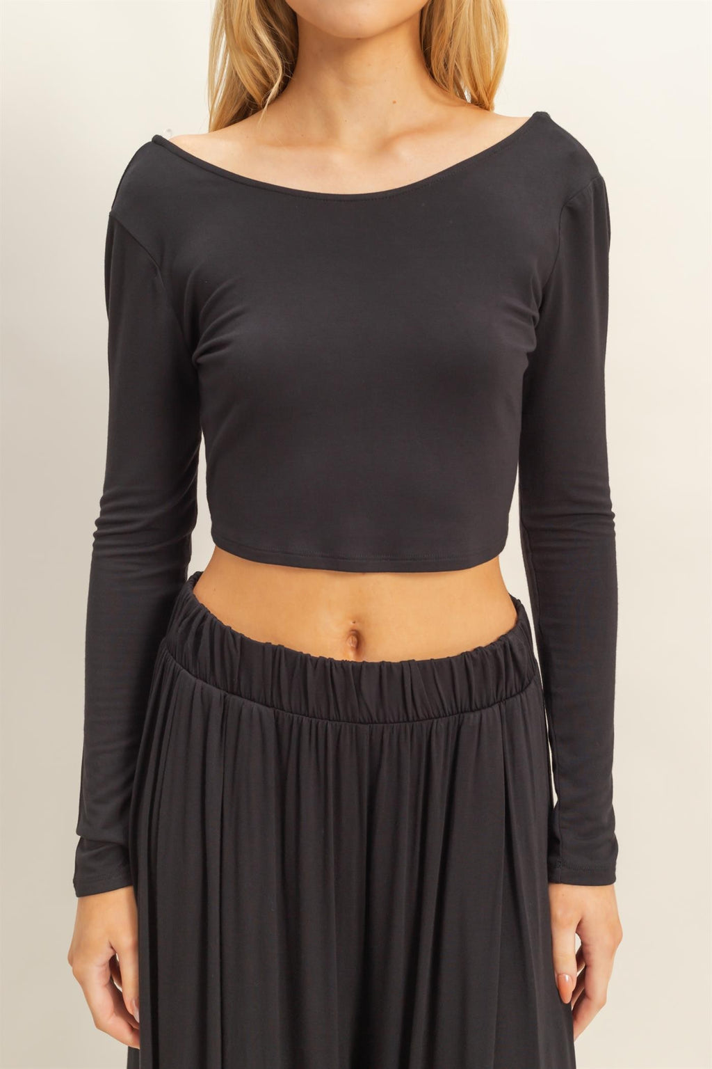 Long-sleeve Two Pieces Set