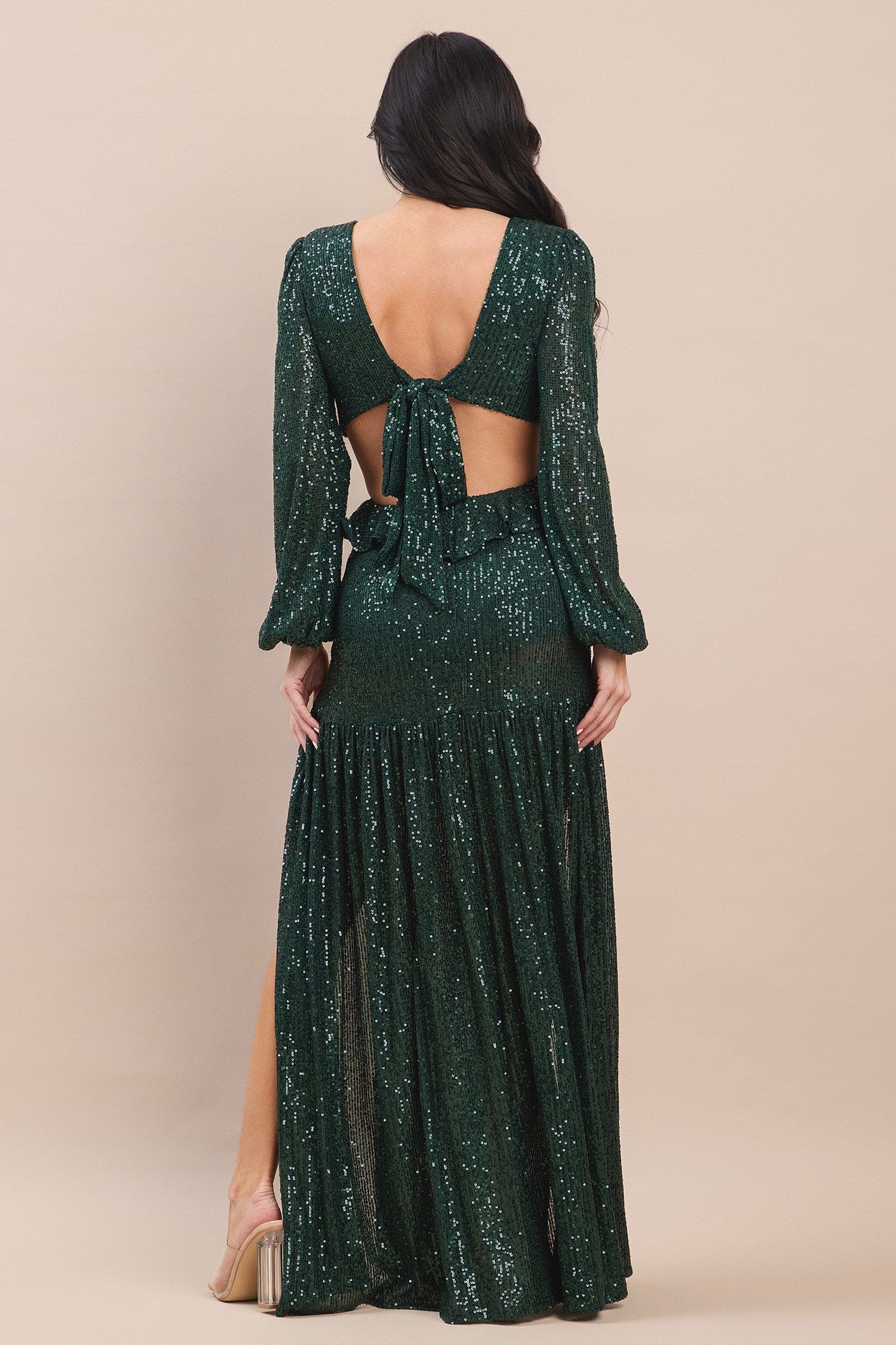 Sequins Maxi Dress