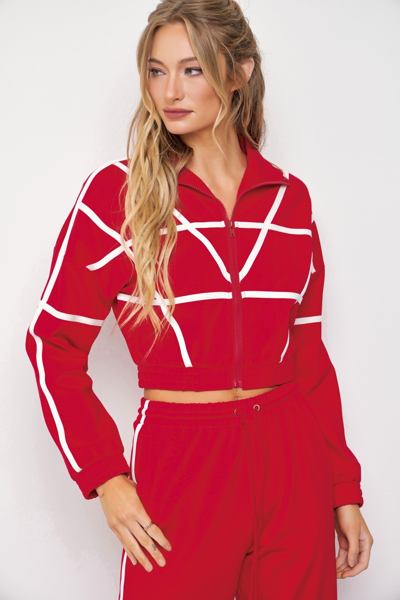 Andrea Knit Tracksuit Two Pieces Set