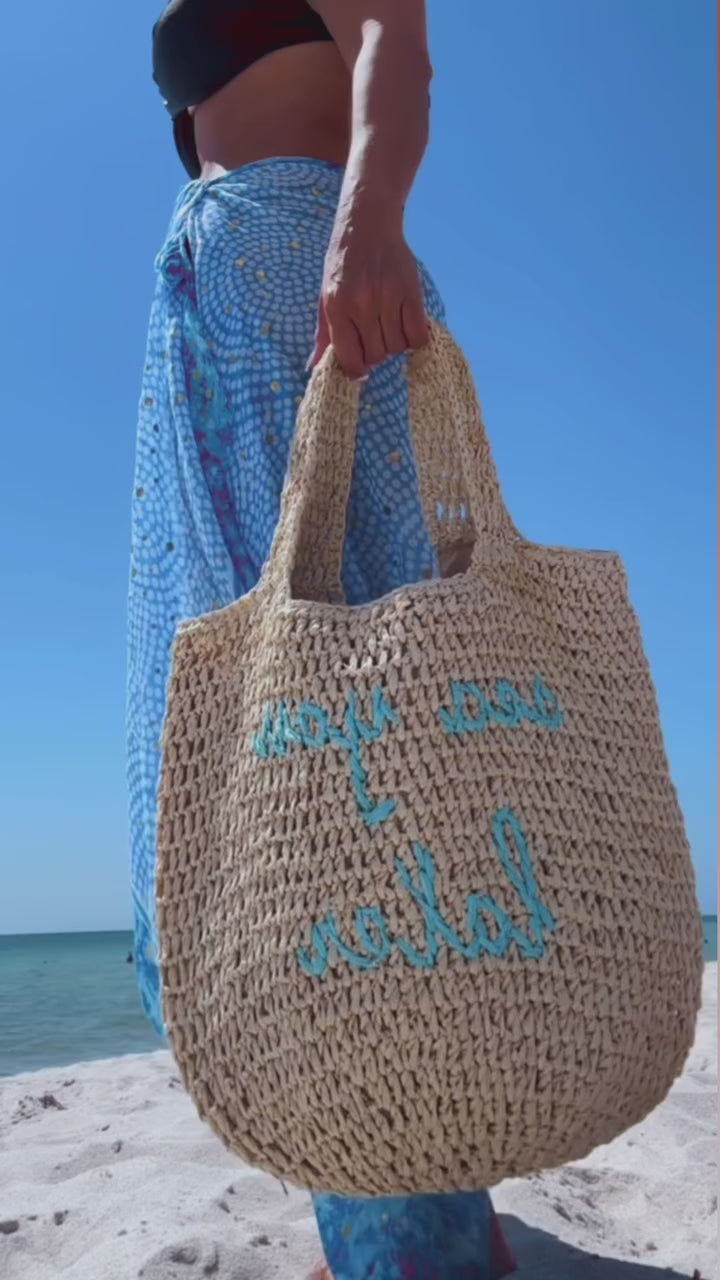 LIGHT TOTE BEACH BAG